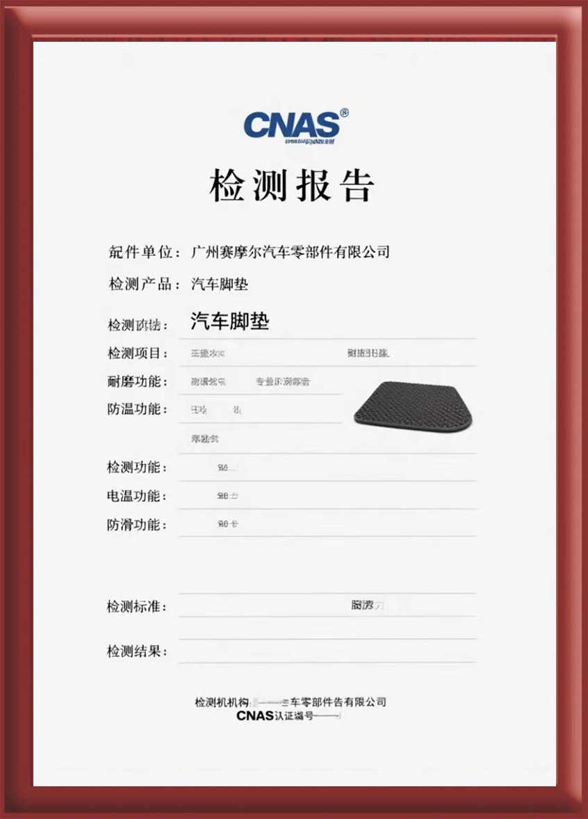 CNAS-检测报告